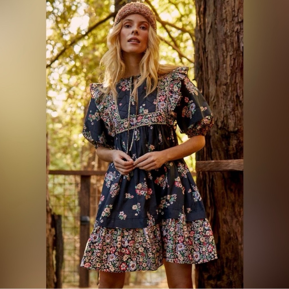 Hunter Bell Floral Mini Dress